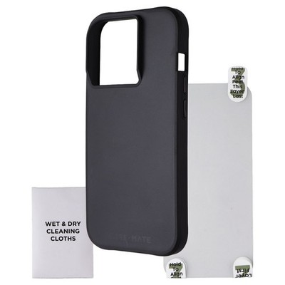 Case-Mate Tough Case + Displayschutzglas Für Apple iPhone 15 Pro Schwarz