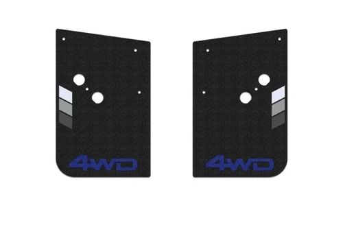 Rear Mudflaps Compatible with 2024-2026 Tacoma