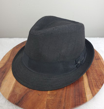 Stetson Men's Black Fedora, S/M - VERY GOOD Preowned Condition