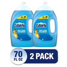Liquid Dish Soap Dishwashing Dawn Ultra (70 fl oz. ) NEW SCENT