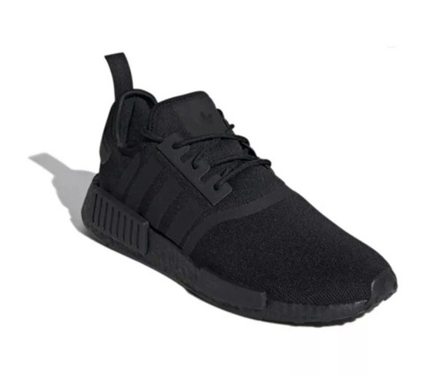 Adidas NMD R1 Triple Black Boost Shoes Sneakers Mens Size US 12 New RARE✅ - Picture 3 of 11