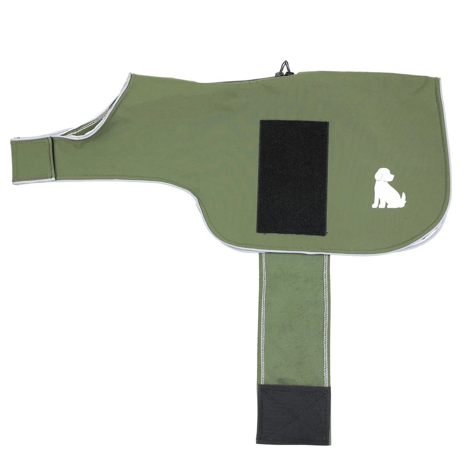 Hundemantel Softshell Wasserfest Winddicht  Klettverschluss MS-Trachten - Bild 2 von 4