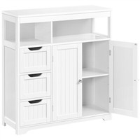Badezimmerschrank Unterschrank Badkommode Beistellschrank Mit Schubladen & TüRen