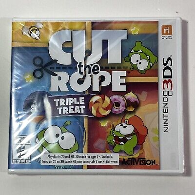 Cut the Rope: Triple Treat (Nintendo 3DS, 2014) for sale online