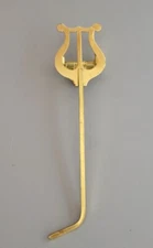 Marching Band Lyre with Pinch for Woodwind and Brass Instruments 7.5" 