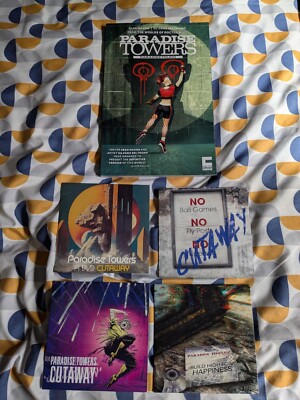 PARADISE TOWERS - Cutaway Comics Trade Taschenbuch + 4x DVD Set