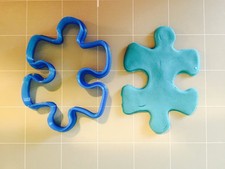 Puzzle Cookie Cutter - Choose Your Own Size