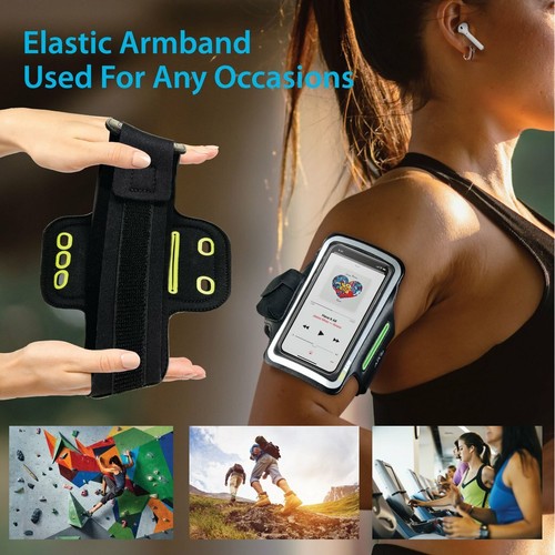 iLuv UP1ARMBBK Adjustable Sports Armband w/Reflective Frame - Picture 5 of 10