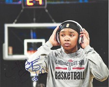 ALEX BENTLEY Signed 8 x 10 Photo WNBA Connecticut Sun Basketball FREE SHIPPING