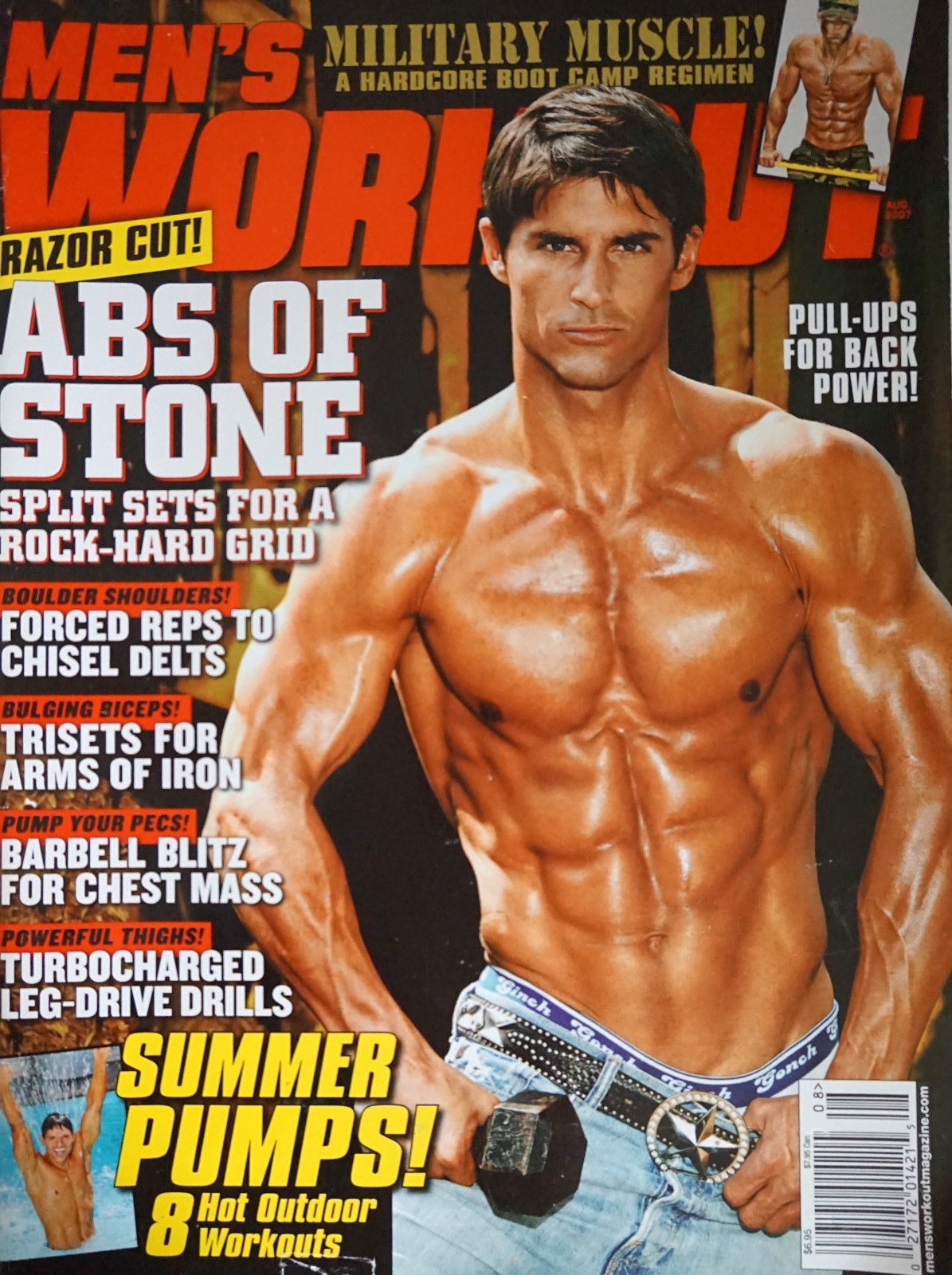 MEN'S WORKOUT MAGAZINE AUGUST 2007 (COLLECTORS ITEM) eBay