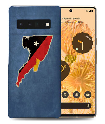 CASE COVER FOR GOOGLE PIXEL|PAPUA NEW GUINEA COUNTRY FLAG #1