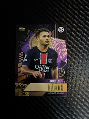 Gonçalo Ramos 2024-25 Topps Finest UCC rEF Auto #BA-GR -1