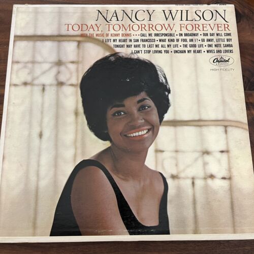 Nancy Wilson – Today, Tomorrow, Forever Vinyl LP 1967 Capitol Records – ST 2082 - Afbeelding 1 van 7