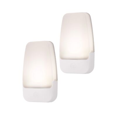 GE LED Night Light, Plug-in, Dusk to Dawn Sensor, Warm White, UL-Certified, E...