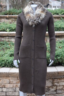 ysl brown dress AW 1976 Ysl Dress