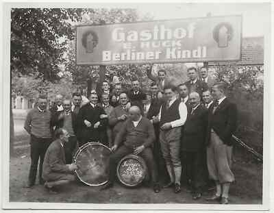 13/1160 FOTO GASTHOF E. HUCK BERLINER KINDL 23.10.1932 - SPREEWALD ???