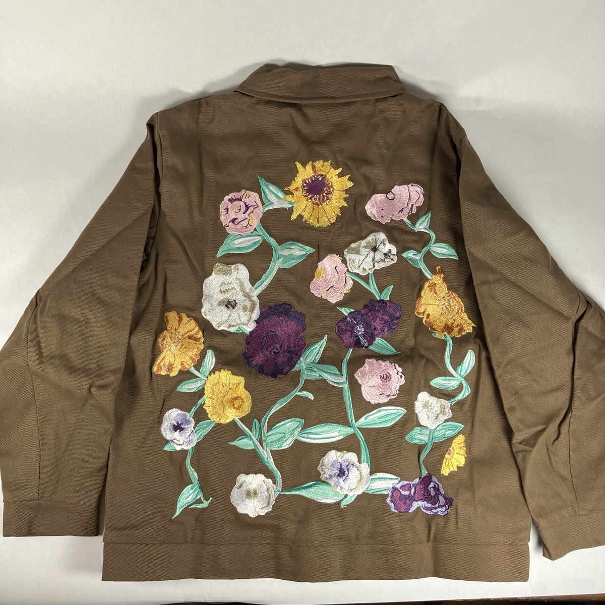 Taylor Swift Medium Jacket — Piano Embroidered Floral Work (New in