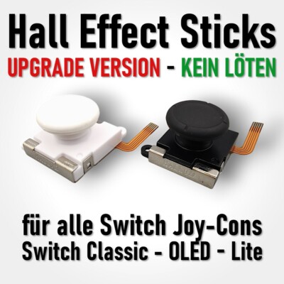 NEW Joy Con Analog Hall Effect Stick Nintendo Switch OLED Lite Thumbstick Effekt