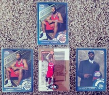 (4) 2002-03 Topps Chrome Refractors Basketball Card Melvin Ely NBA