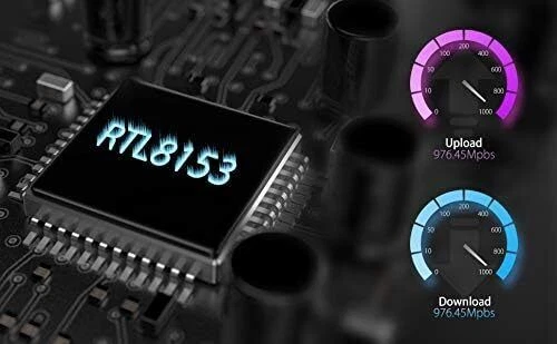 USB/C 3.1 Gigabit Ethernet LAN RJ45 1000Mbps Network Adapter for PC Mac Android - Image 2 of 4