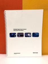 Tektronix 071-2047-04 DSA8200 Digital Serial Analyzer Quick Start User Manual