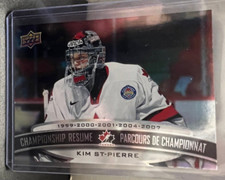 2023 UD Tim Hortons Legends Kim St-Pierre #14 Championship Resume! CANADA