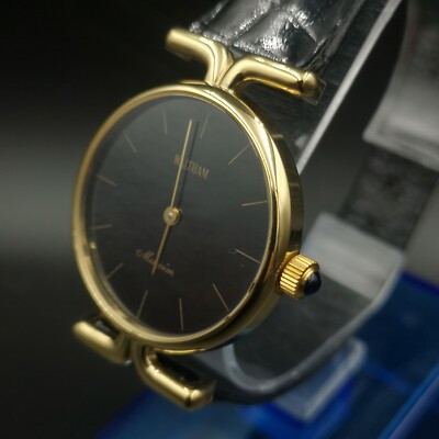 超貴重WALTHAM MAXIM 手巻 20MC アンティーク時計 ウォルサム WALTHAM マキシム 20ミクロン金メッキケース サテン