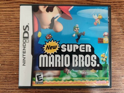 New Super Mario Bros for Nintendo DS Case, Manual, and Inserts (NO