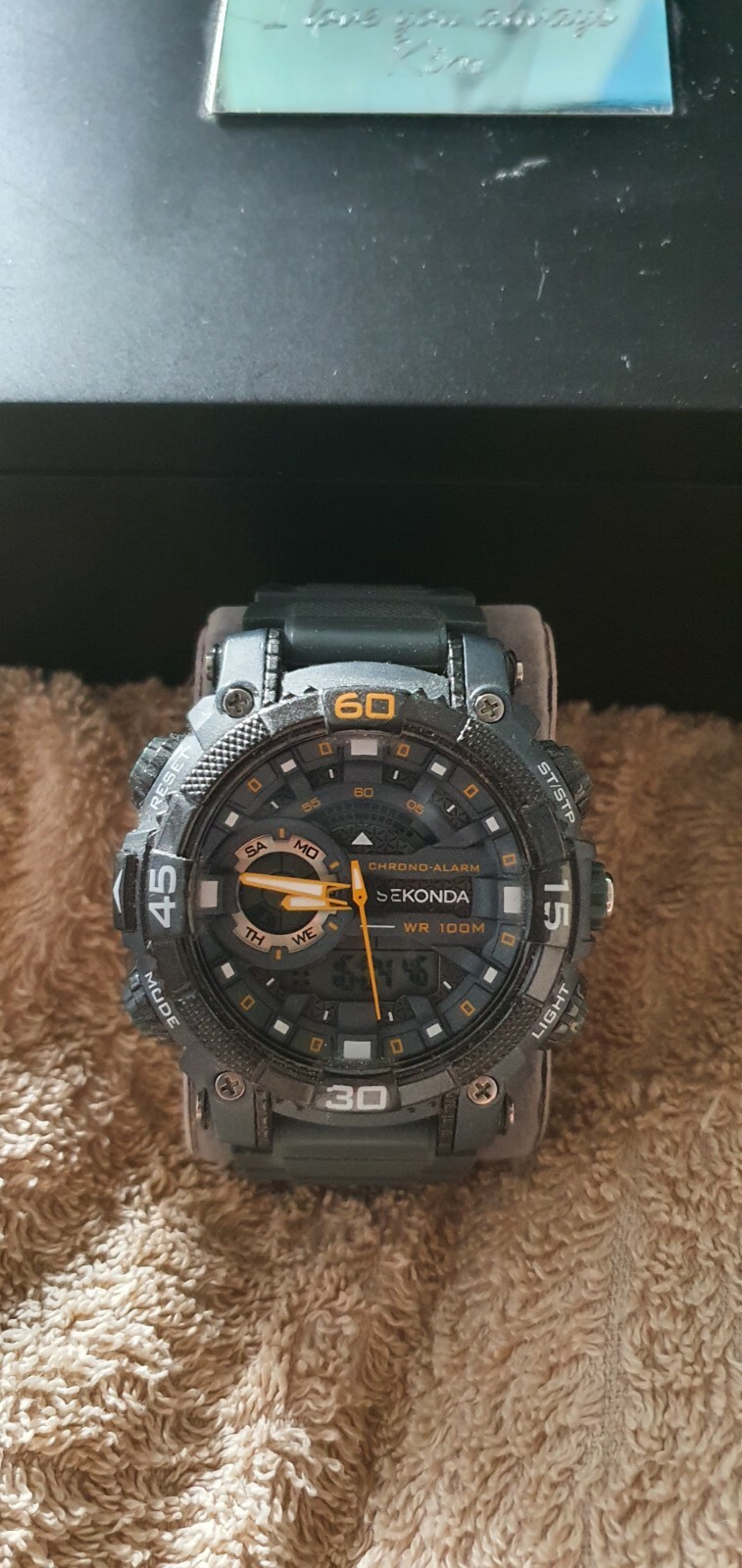 sekonda alarm chrono