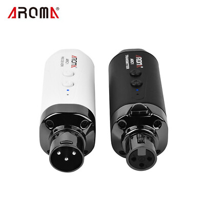 Aroma Microphone Transmitter Receiver 5.8GHz  Plug On XLR Rechargeable Battery