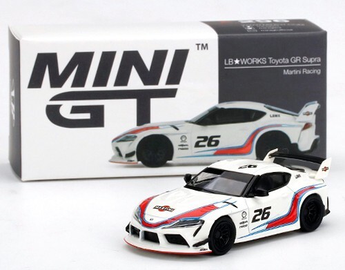 MINI GT #296 - Liberty Works Toyota GR Supra - Martini