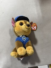 TY Beanie Boos Chase PAW PATROL 2017 Spin Master 10" Plush 062824WT2 FT3