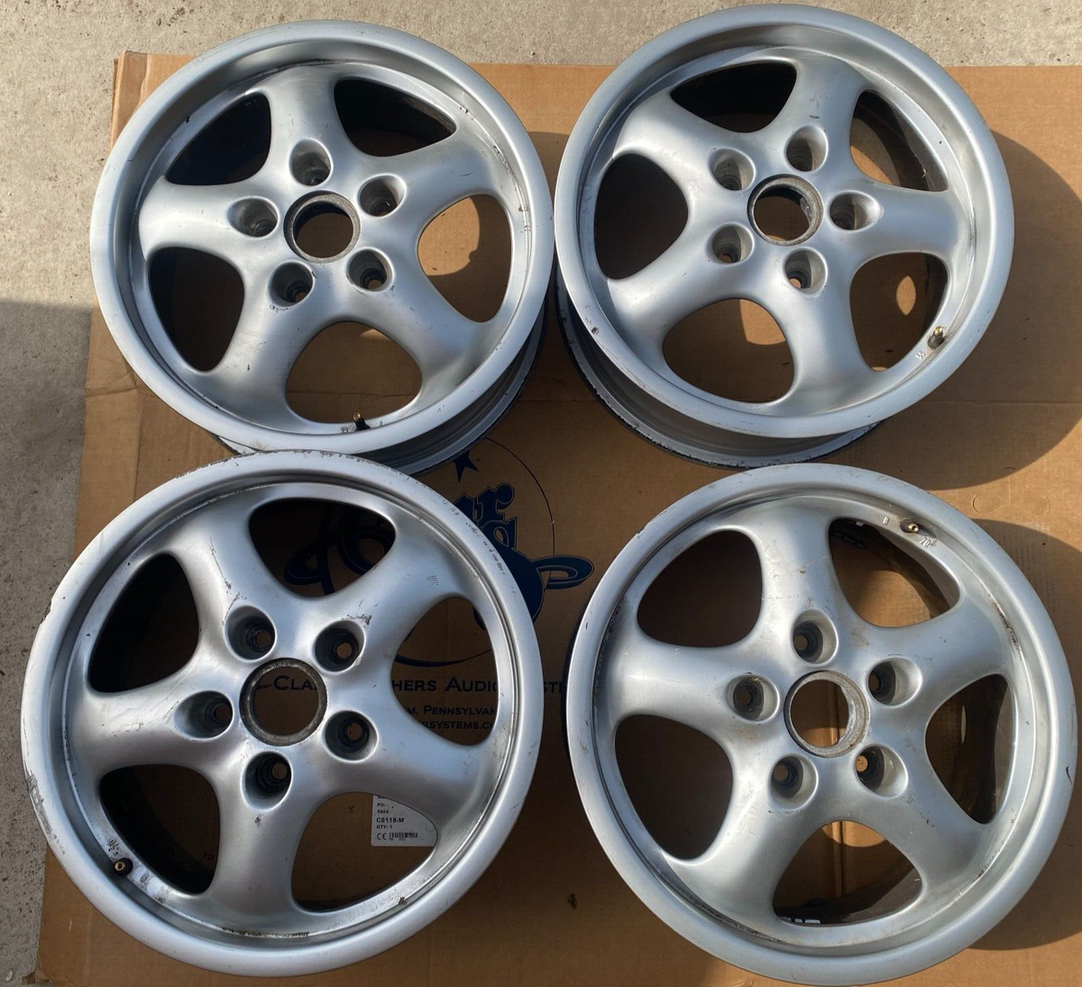 ホイール3 Porsche 993 Felgen 7x17 ET55 8x17 ET70 Wheels CUPII CUP II CUP2