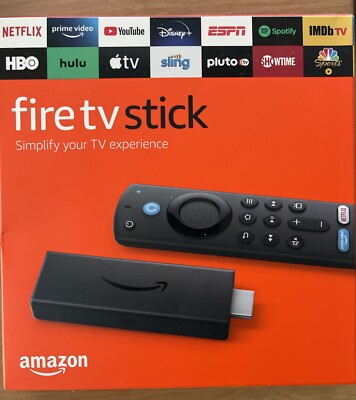 Amazon Fire TV Stick (3rd FHD Media Streamer with Alexa