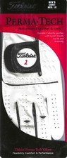 TITLEIST PERMA-TECH GOLF GLOVE MEN'S CADET MED-LG - BRAND NEW - FREE SHIPPING
