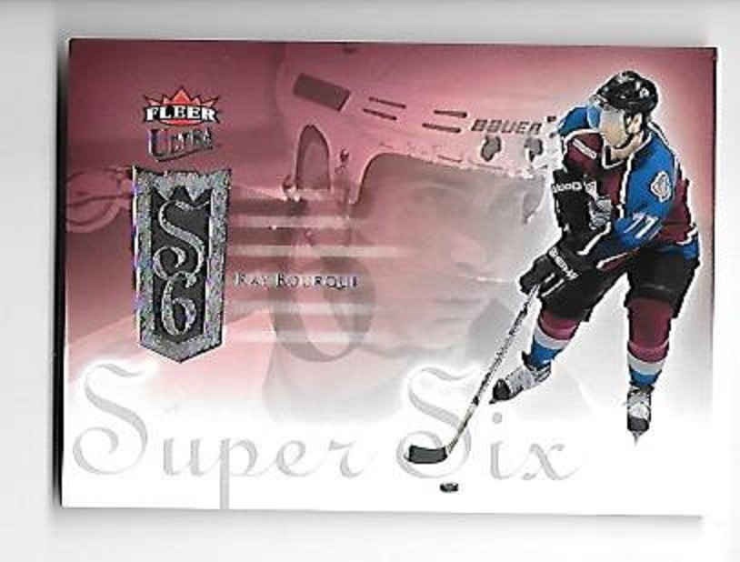 RAY BOURQUE 2006-07 ULTRA SUPER SIX #SS4 COLORADO AVALANCHE 