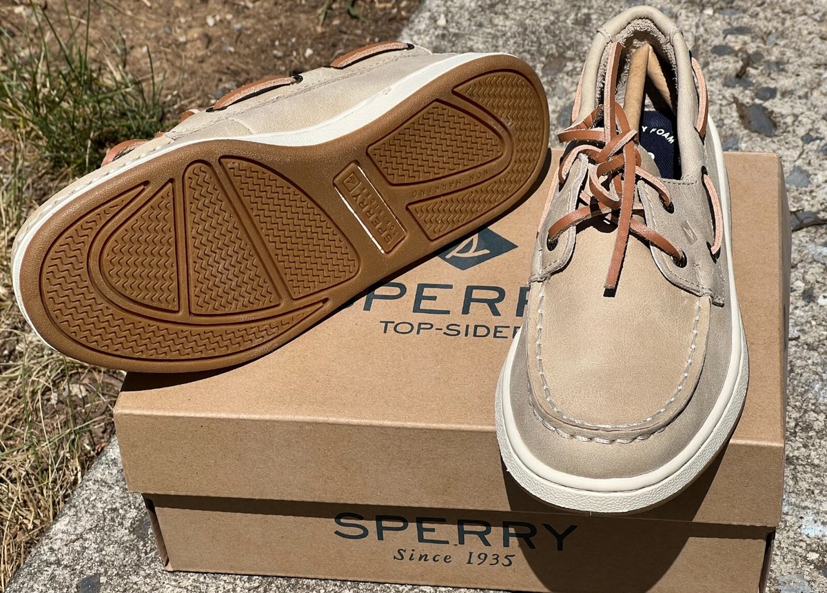 Sperry Cup II Junior Boat Shoe Brown