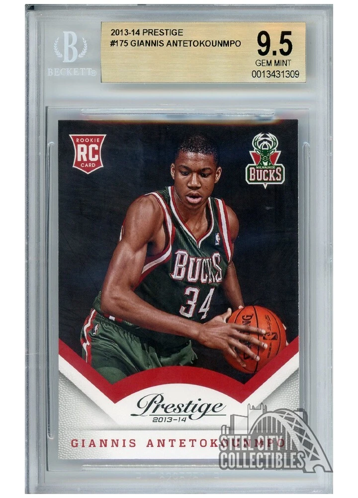 Giannis Antetokounmpo Basketball 2013-14 Season Sports Trading