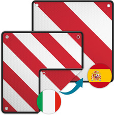 Réflecteur De Signalisation 2 En 1 – 50 X 50 Cm – Panneau Avertissement Danger P