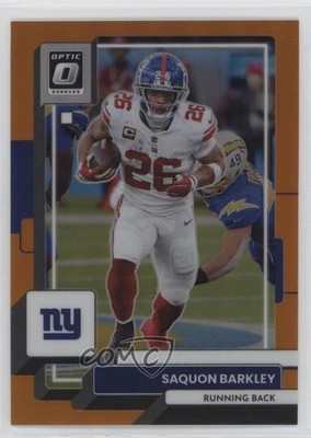 2022 Panini Donruss Optic Orange Prizm 45/199 Saquon Barkley #146 v9t
