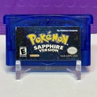 Pokemon Sapphire Version GBA [Authentic – New Battery] Gameboy Advance Cartridge