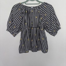 Old-navy Womens Black and White Blouse
