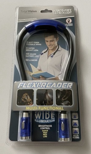 Total Vision • Flexible Personal Light System. Hands-Free LED Neck Light.