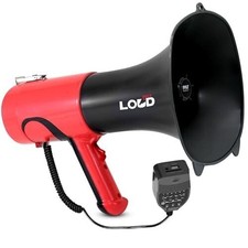 Pyle Portable Megaphone Bullhorn 100W Bluetooth PA Speaker w/ Voice Changer