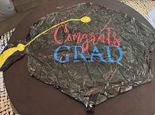 Anagram Congrats Grad Cap Balloon