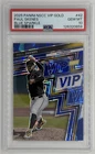 2025 Panini NSCC VIP Gold Paul Skenes #42 Blue Sparkle /75 PSA 10 Gem Mint 🌶️🥵