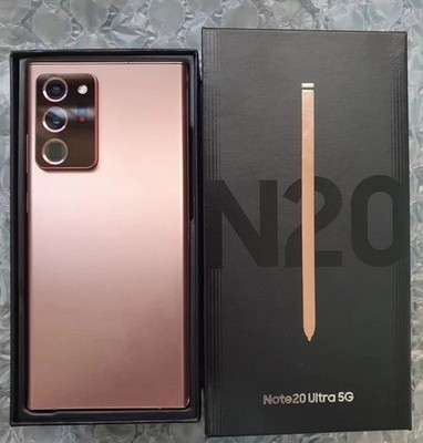 New Sealed Samsung Galaxy Note 20 Ultra 5G 128GB+12GB Unlocked Smartphone N986U