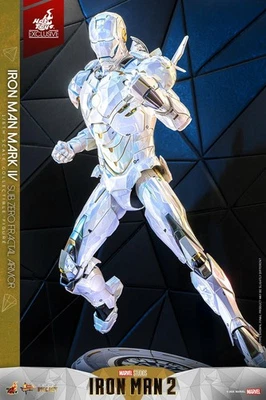 IRON MAN 2 - Iron Man Mark IV Sub-Zero Fractal Armor MMS830D76 Hot Toys - Photo 1/4