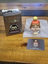 Pop Mart Crybaby Crying to the Moon Sitting - The Moon Lover Mini 11 Open Box