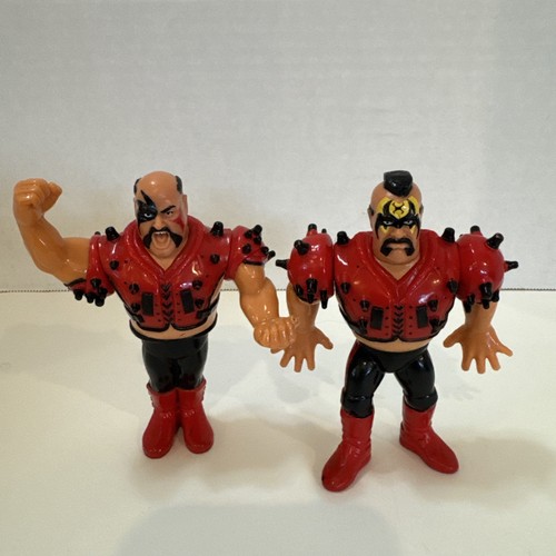 WWF Hasbro WWE Series 3 Hawk & Animal Road War...
